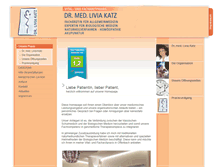 Tablet Screenshot of praxis-drkatz.de